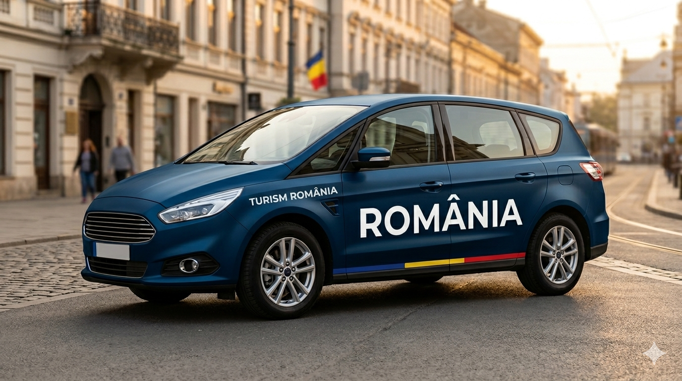 Vehicul branduit România turism