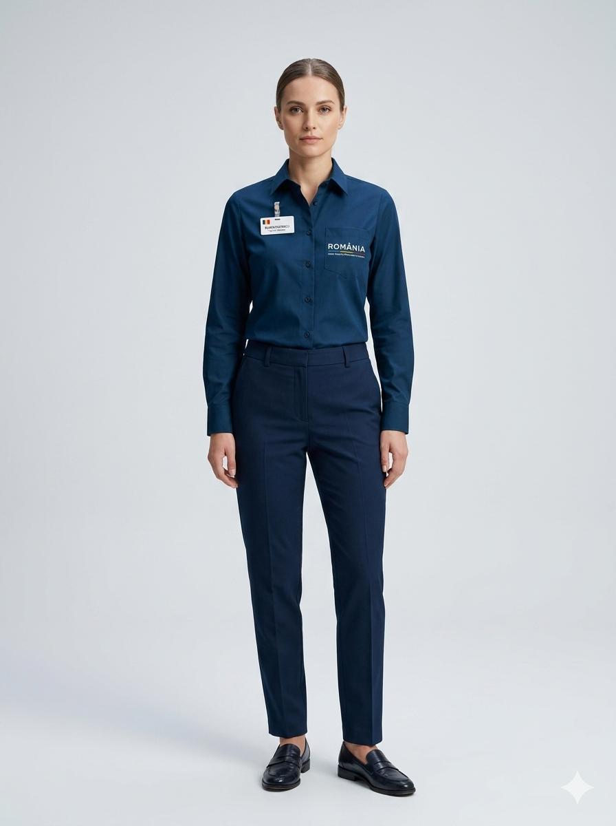 Uniformă consultant turism România